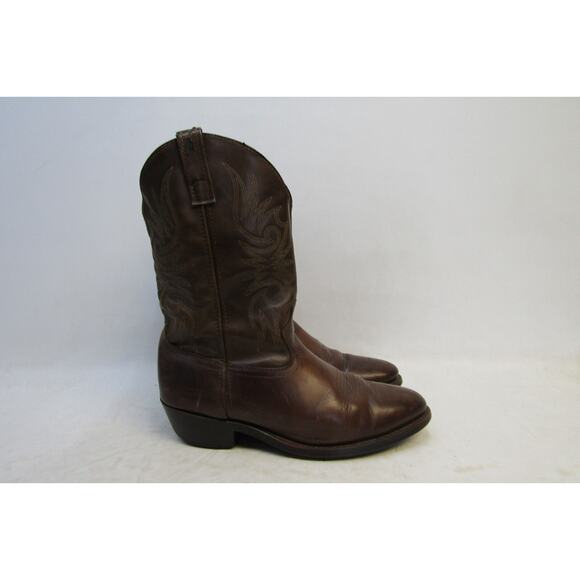 Mens Size 11 EW Brown Leather Western Cowboy Boots main image 4